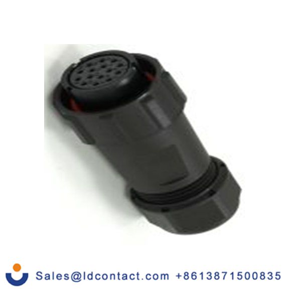 RS PRO,233-8374,21 mm 圆形连接器 插头, 15芯, 电缆安装, 母插芯, 400 V, IP40, SY21系列