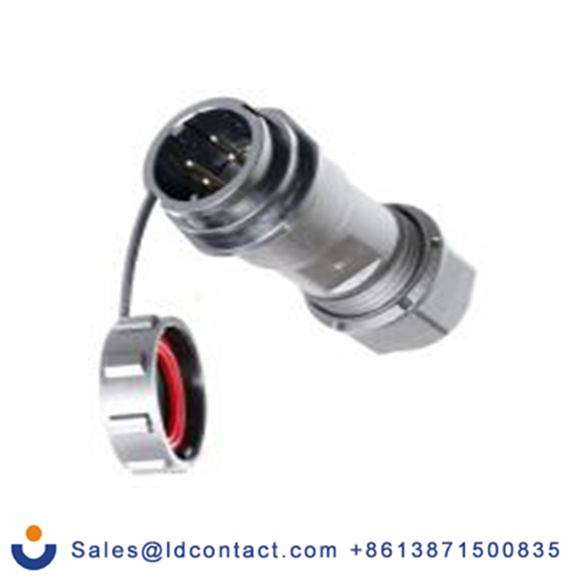 RS PRO,250-6100,Standard 圆形连接器 插座, 4芯, 电缆安装, 公芯, 500 V, IP40, SY17系列