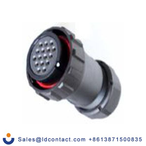 RS PRO,250-6167,Standard 圆形连接器 插头, 16芯, 电缆安装, 母插芯, 500 V, IP40, SY29系列