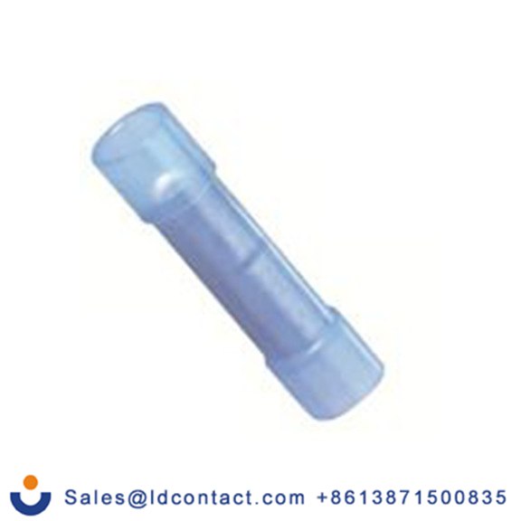 RS PRO,178-7217,接头连接器, 对接, 蓝色, Φ4.5 mm, 绝缘, 25.2 mm总长, BNYFSB2系列 14 AWG