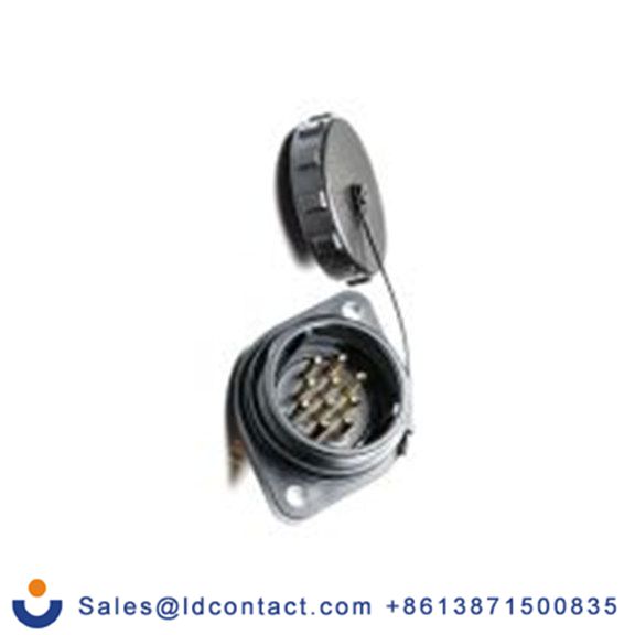 RS PRO,206-5221,圆形连接器 插座, 10芯, 法兰安装, 公芯, 500 V, IP68, SP29系列