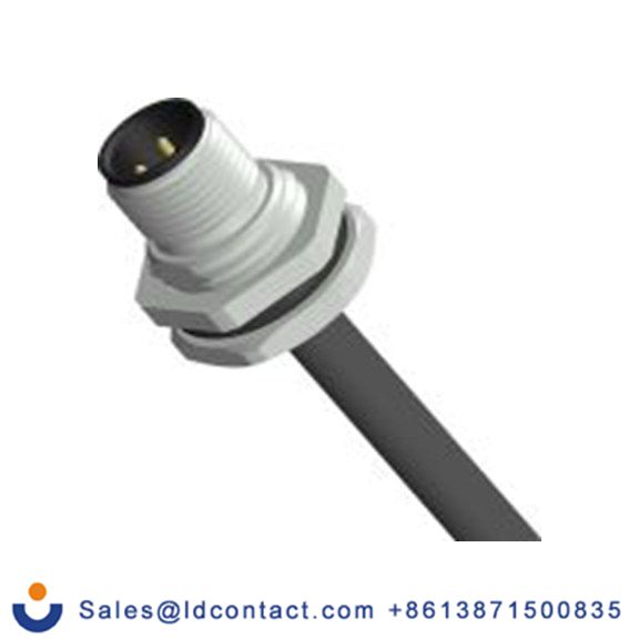 RS PRO,208-0600,M12 圆形连接器 插座, 5芯, 正面安装, 公芯, 60.0 V, IP40, CPM12系列