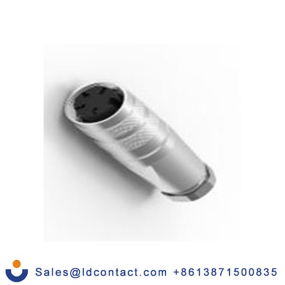 RS PRO,210-0220,DIN 连接器, M16, 4触芯, 电缆安装, 直向 5A WP1604JA系列, 250 V IP40 母插