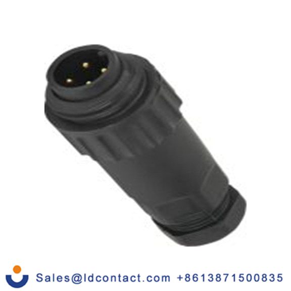 RS PRO,210-7296,M24 圆形连接器 插座, 4芯, 电缆安装, 公芯, 400 V, IP40, WA22系列