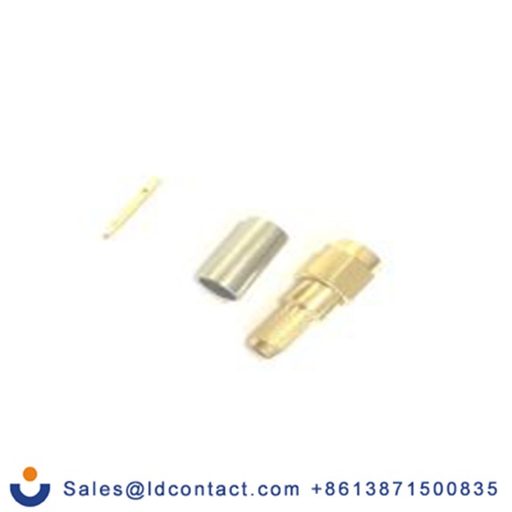 RS PRO,213-8219,SMA 连接器, 50 Ω, 电缆安装, 直向, 用于同轴线 SMA系列 焊接