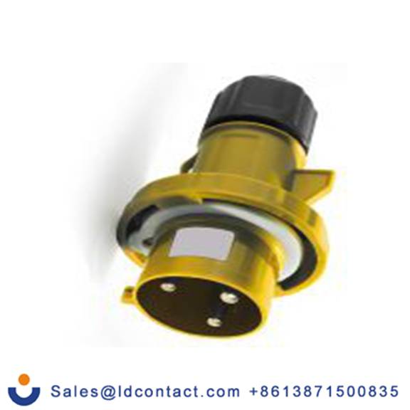 RS PRO,214-4103,32A工业连接器插头, 2P + E, 100 → 130 v, 电缆安装, IP67, 黄色