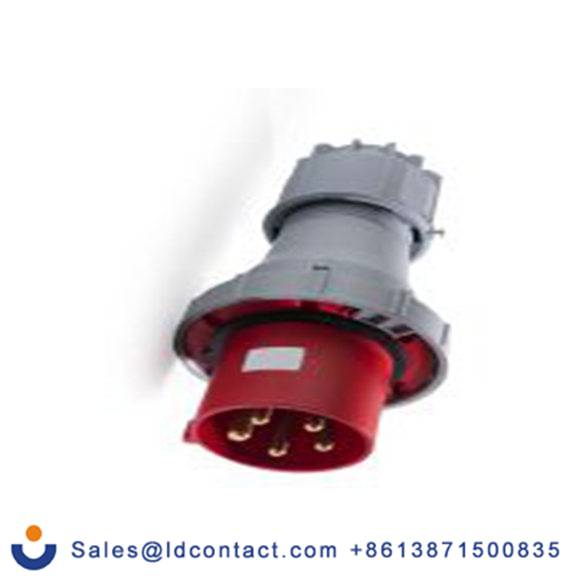 RS PRO,214-4119,125A工业连接器插头, 3P + N + E, 380 → 415 v, 电缆安装, IP67, 红色