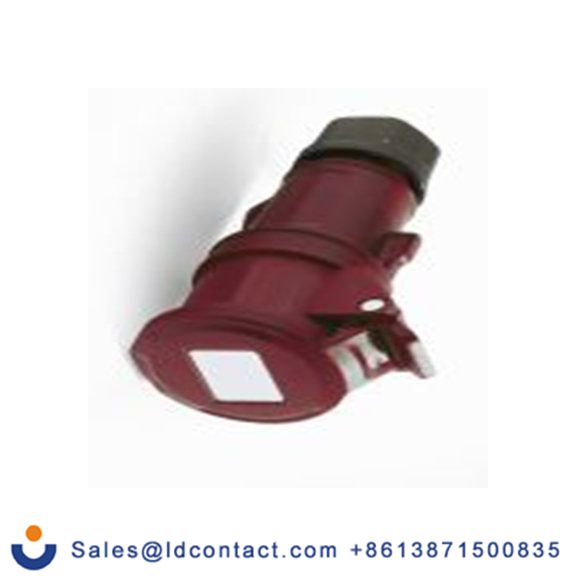 RS PRO,214-4174,16A工业连接器插座, 4P, 380 → 415 V, 电缆安装, IP54, 红色