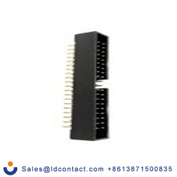 RS PRO,227-2197,40p 2排 PCB 针座 垂直式 板对板连接器, 2.54 mm间距, 250 V, 表面安装 覆盖 BHR系列