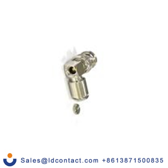 RS PRO,246-9444,BNC 连接器 公, 50 Ω, 电缆安装, 直角, 用于同轴线 BNC系列 夹