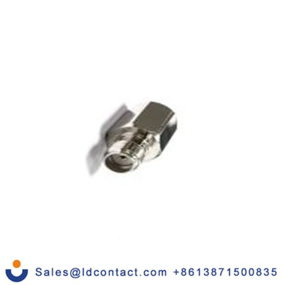 RS PRO,246-9506,同轴适配器, 直向, 50 Ω阻抗 公, 900 MHz, 镀金色 公 铜触芯