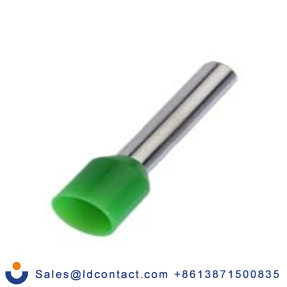 RS PRO,270-7536,绝缘 鞋带套圈, 绿色, Φ3.9 mm x 18 mm引脚, 最大电线尺寸 10 AWG, 总长26.5 mm