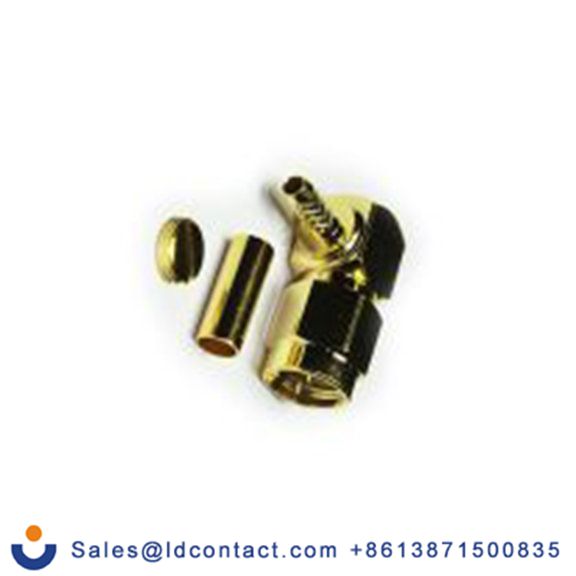 RS PRO,283-7147,SMA 连接器 公, 50 Ω, 电缆安装, 直角, 用于RG-316, RG174线 30-105系列