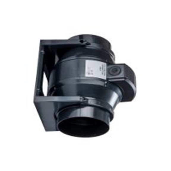 RS PRO,219-2984,管道 排气扇, 气流量500 m³/h 圆形, 230 V ac, 直插式安装, Mixed Flow系列 31 dB 125 mm