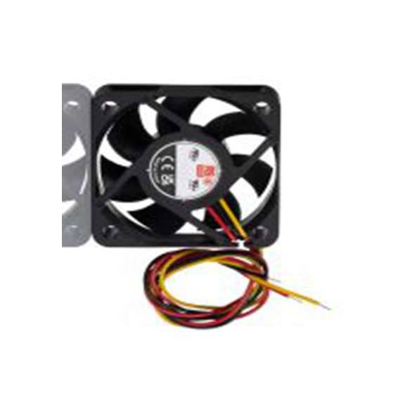 RS PRO,239-9436,轴流风扇, 24 V dc电源, 15 cfm, 1.728 W, 最大60 mA, 5400 rpm, IP20 50 mm 50 mm 15 mm