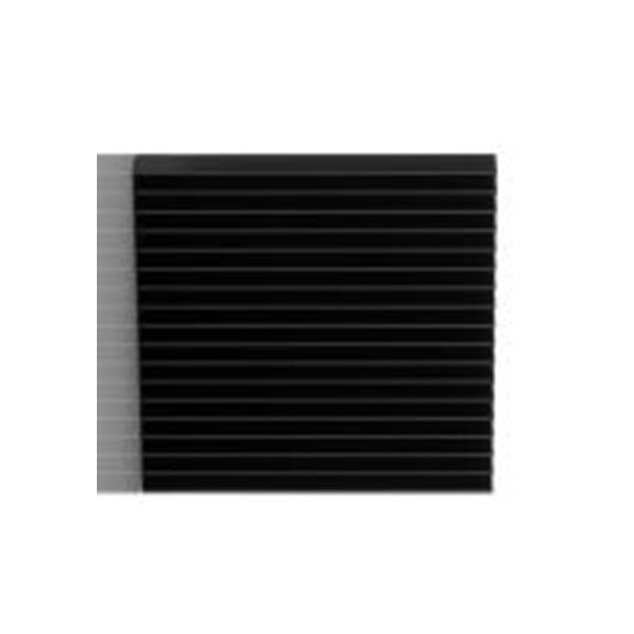RS PRO,903-3087,散热器, 铝制, 0.83°C/W, 黑色 15 mm, 用于通用方形铝 100 mm, 100系列 100 mm