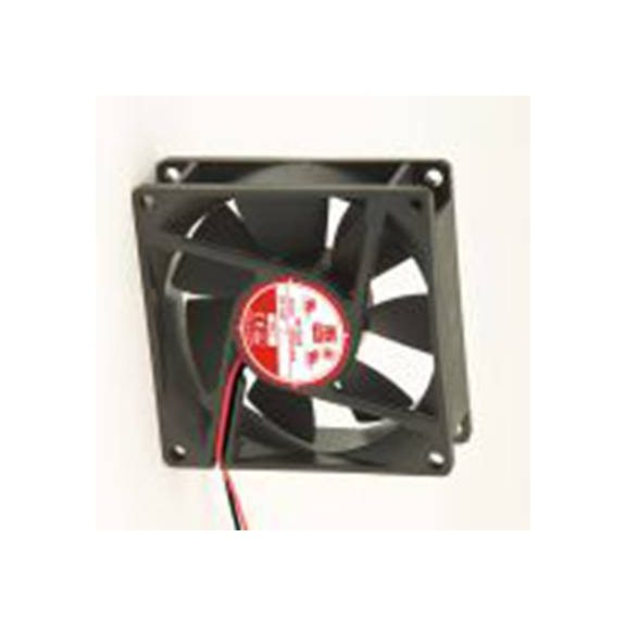 RS PRO,541-5306,轴流风扇, 24 V dc电源, 68 m³/h, 2.41 W, 最大100 mA, 3100 rpm 80 mm, OD8025系列 80 mm 25 mm