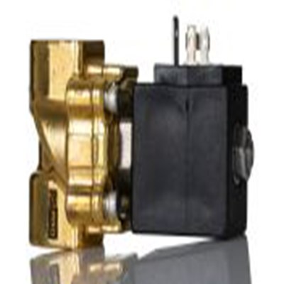 RS PRO,255-4168,2通 电磁阀, 24 V电源, 黄铜主体, 常闭预设阀门位置 0.5 in 1/2 in