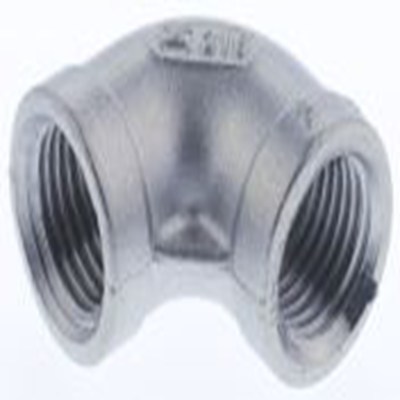 RS PRO,499-2852,90° 弯头 不锈钢管件 6.35 mm 母插 6.35 mm 母插, 圆形