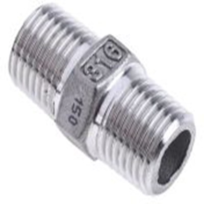 RS PRO,499-2931,直 螺纹接头 6.35 mm 公 6.35 mm 公