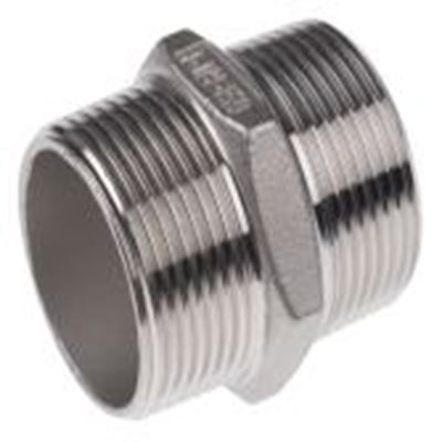 RS PRO,499-3170,螺纹接头, 带螺纹 31.75 mm 公接带螺纹 31.75 mm 公