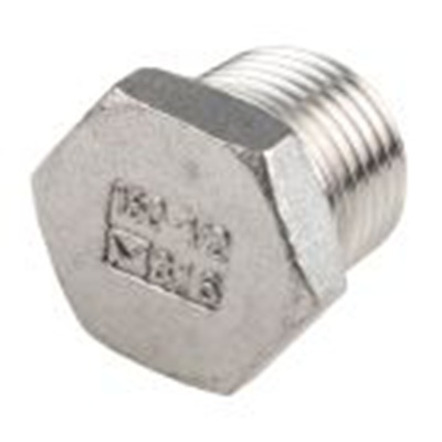 RS PRO,499-3467,直 插头 不锈钢管件, 带螺纹 12.7 mm 公, 22.606 mm长, 六角