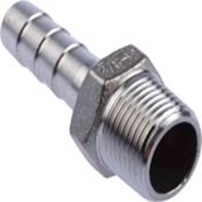 RS PRO,499-3748,直 螺纹接头, 带螺纹 9.53 mm 公 10 mm 公