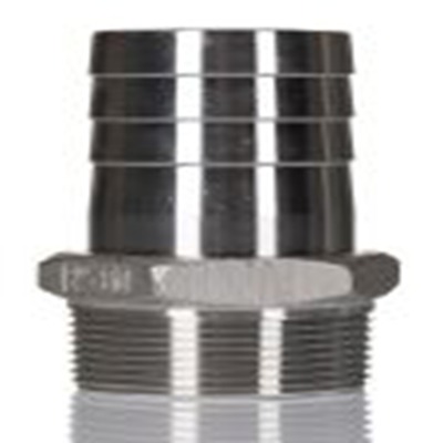 RS PRO,499-3805,直 螺纹接头, 带螺纹 50.8 mm 公接带螺纹 51.5 mm 公