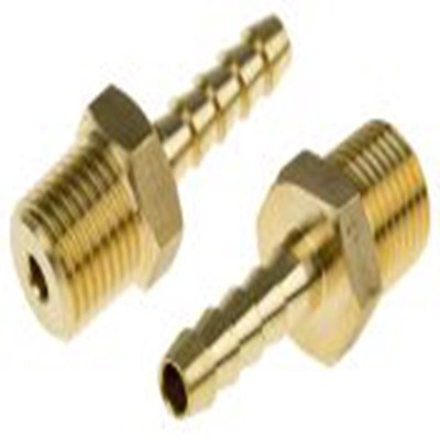 RS PRO,506-7187,软管接头 带螺纹, Φ6.35 mm内径, 黄铜制