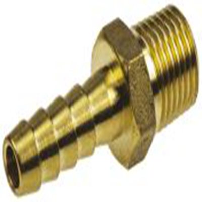 RS PRO,506-7193,软管接头 带螺纹, Φ7.94 mm内径, 黄铜制, 最大工作压力25 bar