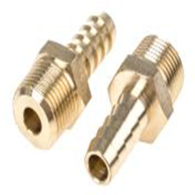 RS PRO,506-7244,软管接头 带螺纹, Φ9.53 mm内径, 黄铜制, 最大工作压力25 bar