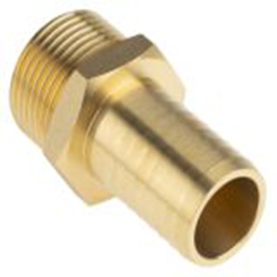 RS PRO,506-7317,软管接头, Φ25.4 mm内径, 黄铜制, 最大工作压力25 bar