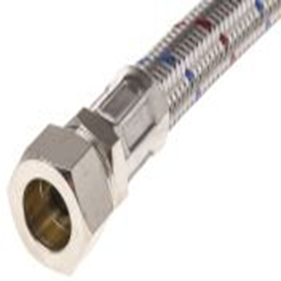 RS PRO,711-8482,乙烯丙烯二烃单体, 黄铜 软管组装, 最大15 bar, 12.7 mm, 300 mm长 母插 压接 母插