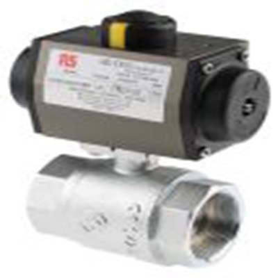 RS PRO,760-5595,40 bar 气动阀 BSP 球形阀 母插, 直动式返回 2 in