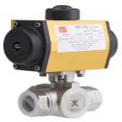 RS PRO,799-8768,1000 psi 气动阀 双作用气动执行器通孔阀