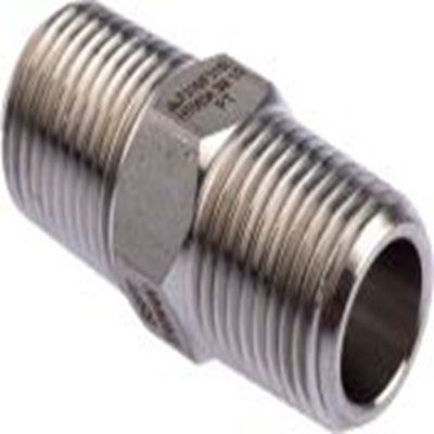 RS PRO,826-7052,直 螺纹接头 不锈钢管件 公 公, 48.006 mm长, 六角