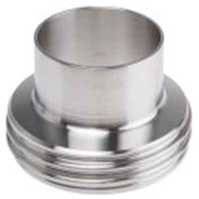 RS PRO,918-6213,直 接头 不锈钢管件 50 mm, 35 mm长, 圆形