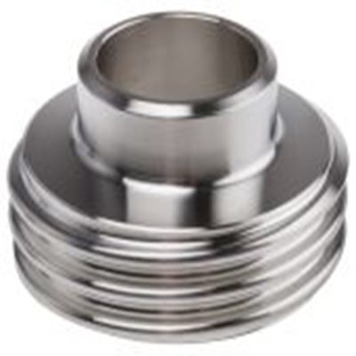 RS PRO,918-6248,直 接头 不锈钢管件 20 mm, 48 mm长, 圆形