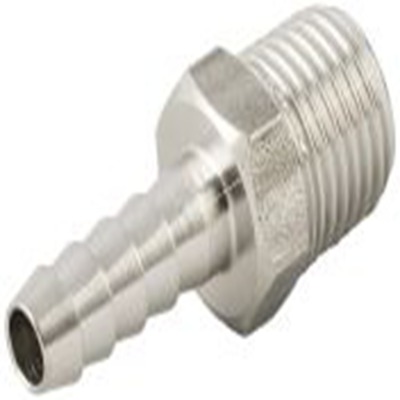 RS PRO,176-2205,软管接头 带螺纹, Φ10 mm内径, 不锈钢制, 最大工作压力140 bar