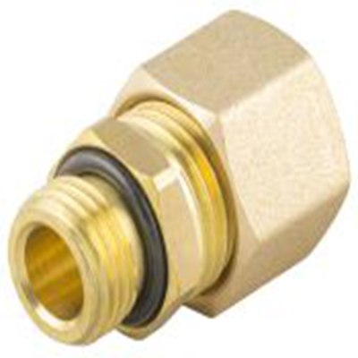RS PRO,231-2612,直向 适配器, 带螺纹 带螺纹 螺纹接头, 公制 M14 Female 母插转英标圆柱管螺纹 1/2 in BSP Male 公