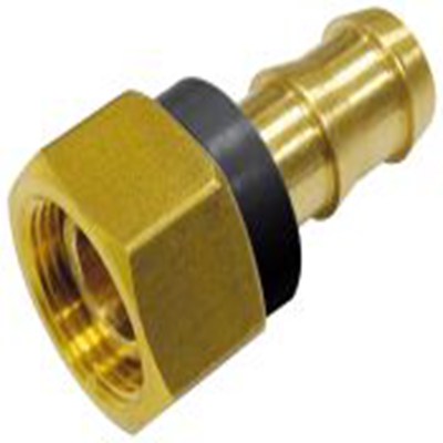 RS PRO,231-2648,软管接头 M12 x 1, Φ6.35 mm内径, 黄铜制, 最大工作压力133.6 bar