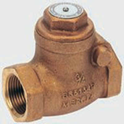 RS PRO,510-3766,青铜 止回阀, 带螺纹 R, 带螺纹 1 in, 单极, 最大20 bar