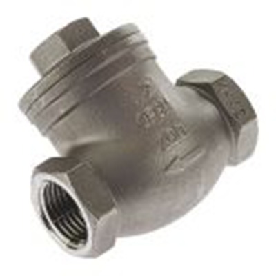 RS PRO,499-2688,不锈钢 止回阀, 带螺纹 BSP, 带螺纹 2 in, 单极, 最大14 bar