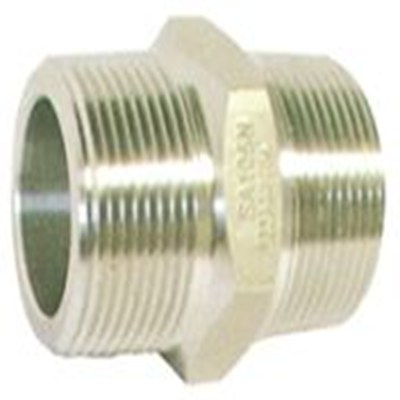 RS PRO,826-7071,直 螺纹接头 不锈钢管件 公 公, 71.12 mm长, 六角