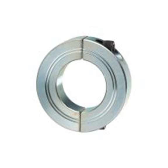 RS PRO,145-626,钢 轴环, 40 mm外径, 15 mm宽, 两件式, 双宽, 夹紧螺丝固定, 镀锌饰面
