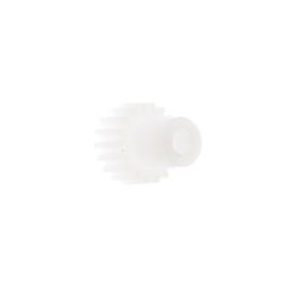 RS PRO,521-7017,18齿 直齿轮, 0.5模块, 聚甲醛制, 3 mm孔径, Φ6 mm轮毂, 9 mm节径, 3 mm面宽