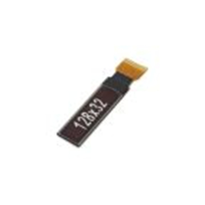 MikroElektronika,MIKROE-6752,MikroElektronika  有源 白色 显示屏, 0.87 in, 128 X 32, MIKROE-675系列 I2C, SPI