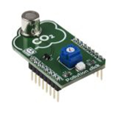 MikroElektronika,MIKROE-2516,MikroElektronika  污染 Click MikroBus Click 板, 气体传感器, WSP2110芯片