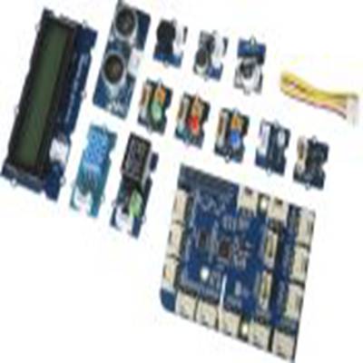 Seeed Studio,110060161,Seeed Studio 树莓派 HAT, Grovepi+ 入门套件 12 Grove 传感器，适用于 Raspberry Pi