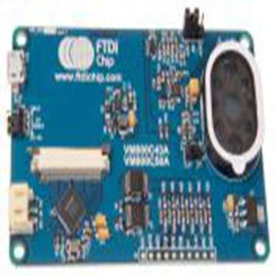 Bridgetek,VM800C43A-D,Bridgetek 4.3 in, VM800C43A-D LCD 适配器板 显示电路板, FT800 嵌入式视频引擎 (EVE) 信用卡